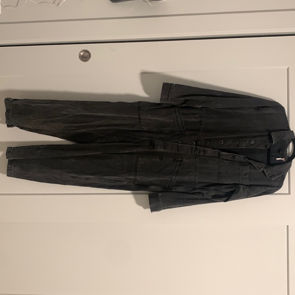 LS Denim Jumpsuit